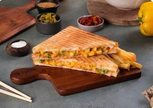Corn Masala Sandwich