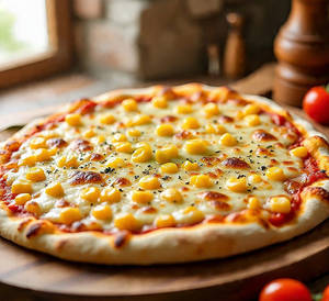 Desi Corn Pizza [Personal]