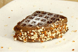 Almond Waffle