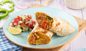 Crunchy Aloo Wrap
