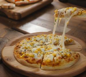 Corn pizza