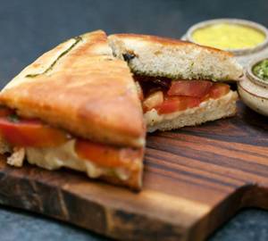 Tomato, Pesto And Mozzarella