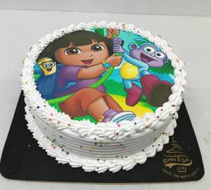 Dora Poster Cake 