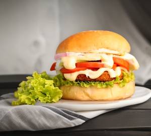 Crispy Chicken Cheese Burger