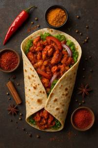 Chicken special plate shawarma