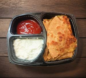 Special Aloo Paratha With Curd
