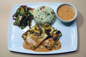PURE VEG  Spicy Peri - Peri Cottage Cheese  Veg Steak