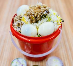 Bucket Chicken Dum Biryani