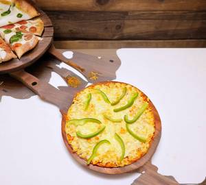 Capsicum cheese pizza [8 inches]