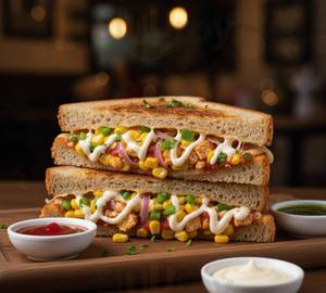 Pizza cheese grilled sandwich