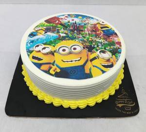 Minion Party Cake 