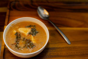 Veg Bamboo Shoot With Tofu