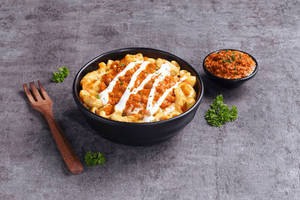 Chicken Kheema Mac & Cheese Pasta Bowl
