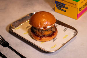 Herb Chilli Mushroom Burger