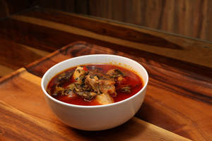 Pork Robu Dry Yam Leaves