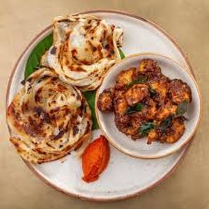 Parotta (Set)+Chicken Pepper Fry