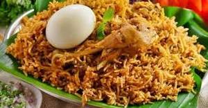 Chicken thokku dum briyani