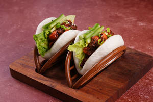 Sambal Chilli Mushroom Bao