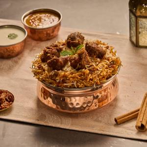 Royal Mutton Dum Biryani (Serves 1)