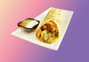 Chicken Hariyali Roll