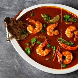 Prawns Singapore Style Gravy