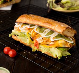 Grilled Paneer Tikka Submarine