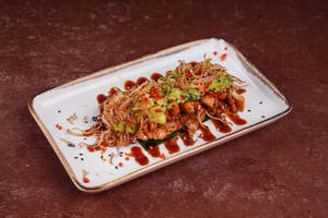 Grilled Chicken Asian Guacamole And Teriyaki