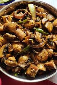 Mushroom Pepper Fry 1