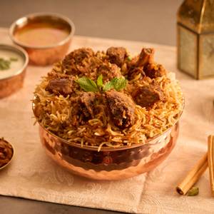 Nizami Mutton Dum Biryani (Serves 1-2)