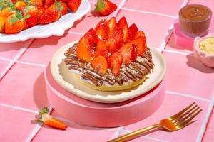 Nutella & Strawberry Pancake