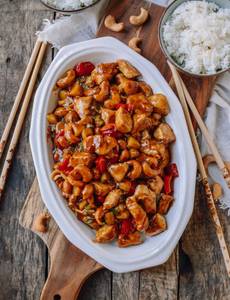 Mashroom Cashew Fry (Wet)