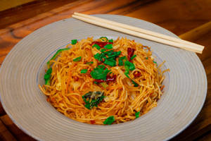 Veg Chilli Garlic Noodle