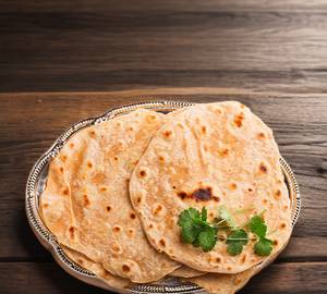 Chapati (3 Piece) with chicken kulambu