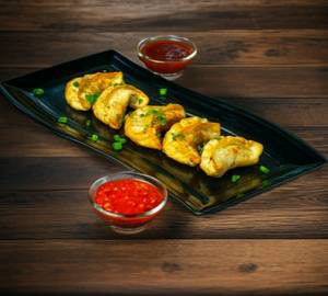 Fried paneer momos [5 pieces]