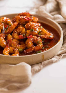 Prawn In Chilli Wine  Sauce