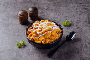 Korean Mac & Cheese With Crispy Paneer