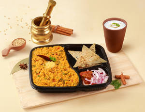 Homely Toor Dal Khichdi + Chaas