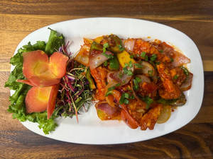 Prawns Bamboo Shoot Chilli