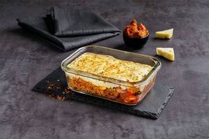 Butter Chicken Baked Cheese Rice Bowl