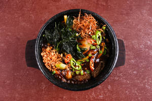 Asian Greens Stone Bowl