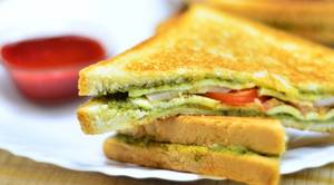 Bombay cheese toast sandwich