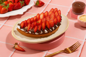 Nutella & Strawberry Waffle