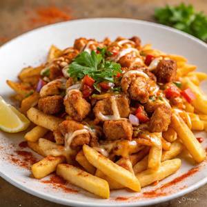 Hot Chicken Loaded Fries
