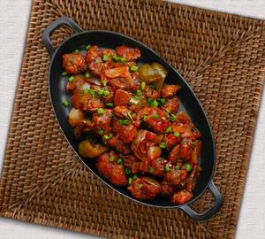 Mushroom Manchurian Dry