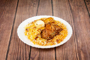 Chicken Biryani With Egg