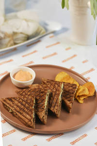 Mushroom Cheese Sandwich