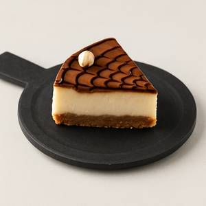 Nutella Cheesecake Slice