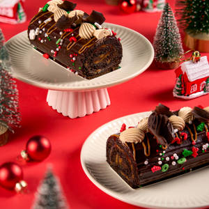 Yule Log Biscoff Chocolate