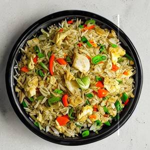 Gerlic Egg Chicken Fried Rice
