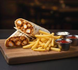 Special Spazio Fried Chicken Shawarma